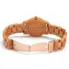 Модные мужские деревянные часы Многофункциональный кварцевый механизм Элегантное сочетание природы и технологий для женских часов