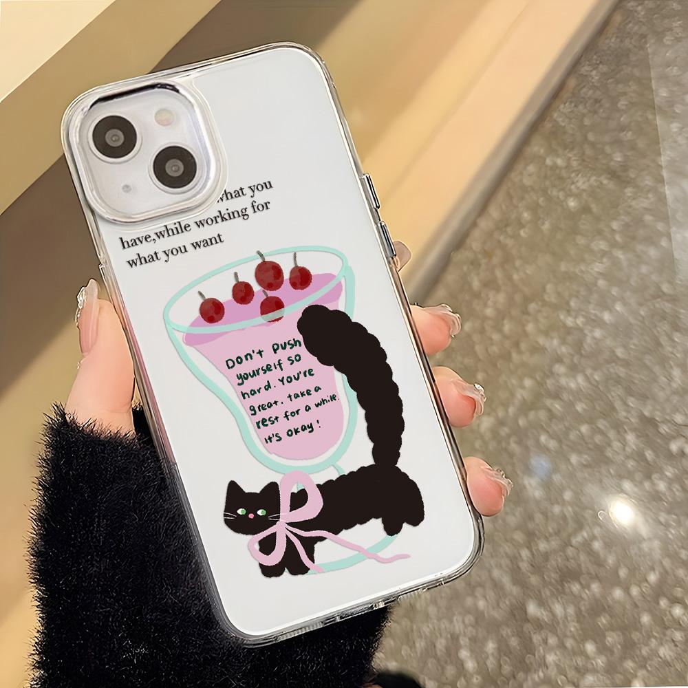 Прозрачный чехол для телефона для iPhone 11 12 13 iPhone 13 14 15 Pro 15 16 Pro Max Samsung A15 A16 A25 A26 A55 A56 S25 S24 S22 S23 Ultra S25 Edge