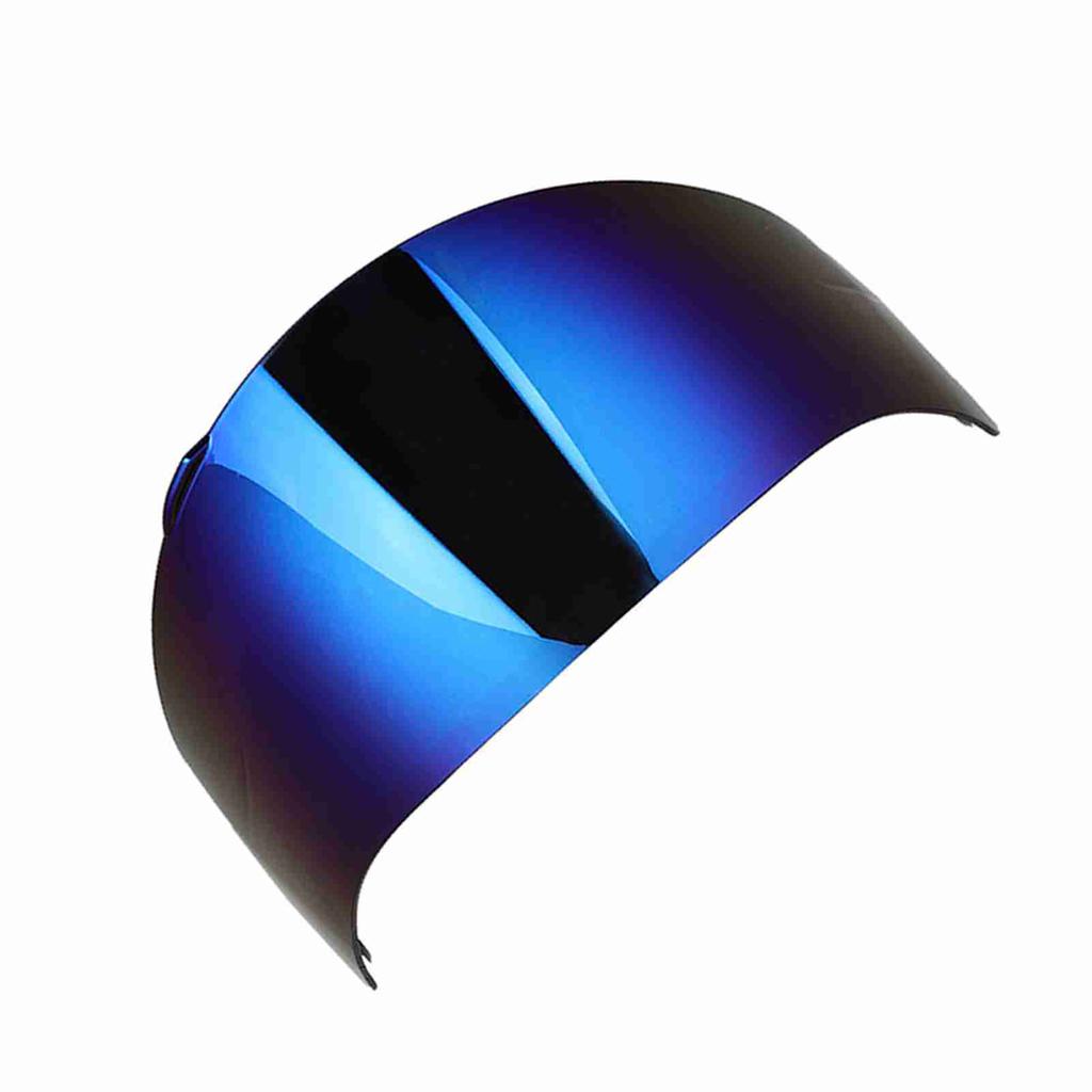 Полнолицевое мотоциклетный шлем, замена козырька линзы на лобовое стекло, подходит для AGV K3SV K5 (синий)