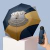 Эвертон Футбольный Узор Печатный Мини 5 Сложений 8 Спиц Компактный Зонт Ветрозащитный Водонепроницаемый Легкий Портативный Складной