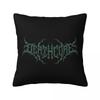 Логотип Lorna Shore Белый Наволочка для квадратной подушки Наволочка для подушки Чехол для декоративной подушки для дома Спальни Автомобиля