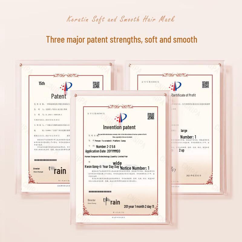 Misse Lilly Keratin Smooth & Shiny Hair Mask