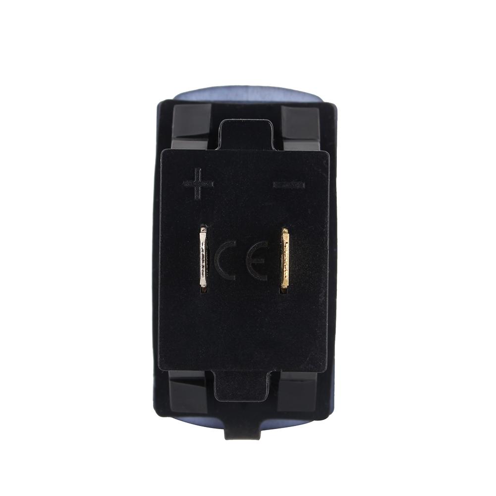 Автомобильный DC 12V?24 В синий светодиод двойной USB зарядное устройство Carling ARB Rocker Switches 5 В 3.1A
