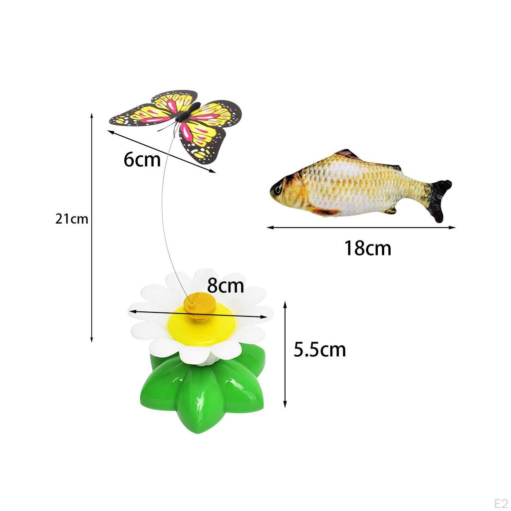 Automatic Cat Toy Electric Rotating Interactive Kitten Exercise Puzzle Toys