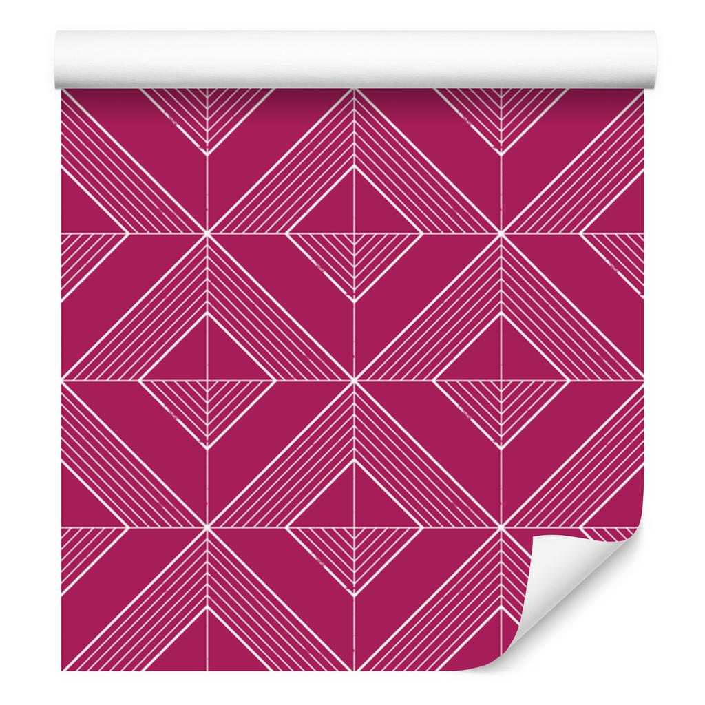Geometric purple rhombus wallpaper, purple background 50x1000