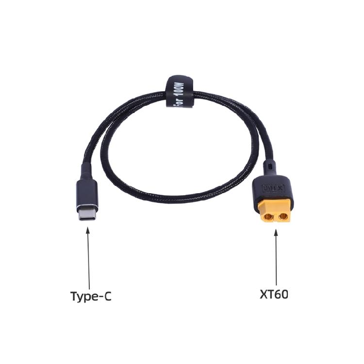 Зарядный кабель USB C XT60 (розетка) на Type C (вилка) Кабель быстрой зарядки для дронов, солнечных батарей, блоков питания, аксессуаров