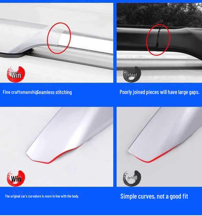 Модификация поперечин багажника на крышу для Prado и Land Cruiser 2003-2023