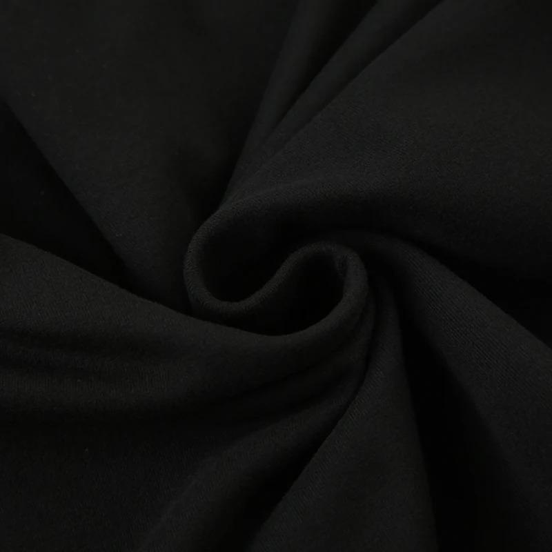 Черный кружевной топ с вырезом-лодочкой, элегантные сексуальные обтягивающие футболки с длинным рукавом для женщин, футболки Harajuku Y2k Autumn Tees Basic