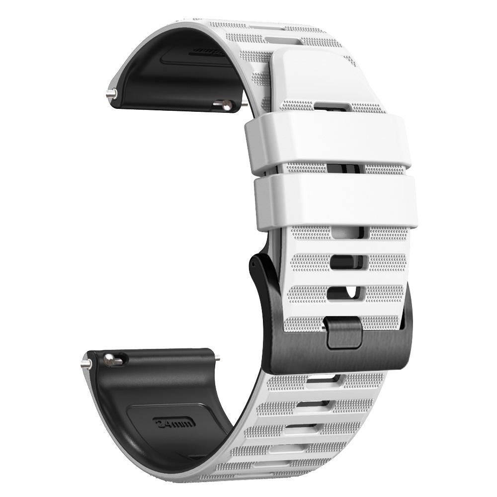 Силиконовый ремешок для часов 24 мм для Ticwatch Pro 5 Enduro/Atlas/Zeblaze Ares3 для Garmin Venu X1 Браслет для смарт-часов