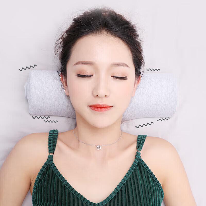 HEZHENG Portable Wireless Vibrating Neck Massage Pillow