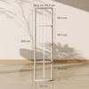 RGB LED Floor Lamp with Shelves, 5-Tier Dimmable Standing Lamp with Adjustable Brightness and Remote Control