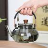 Glass Teapot Household High Temperature Tea Maker Open Fire High Temperature Lifting Beam Kettle 800 Ml