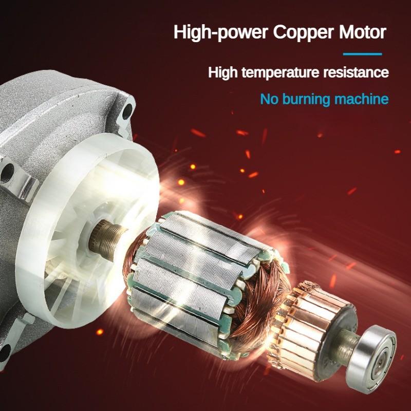 2100 Вт 6-скоростной регулируемый электрический миксер Промышленный миксер для краски Ручной инструмент для перемешивания цемента, шпатлевки, порошка