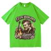 Glen Hansard Print Tshirts Unisexs Unisex Vintage Tee Student Fashion Design Vacation Tops Unisex Casual Aesthetic Tops Clothes