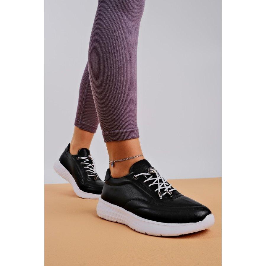 Женская повседневная обувь из натуральной кожи, кроссовки