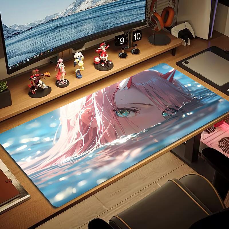 Popular Anime Mouse Pad Large Gaming Table Cushion Nonslip Laptop Tablet Big Mousepad Xxl Mat Mini Pc Playmat With Lock Edge