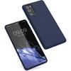 Protective Case - BOOLING - for Samsung Galaxy S20 - Silicone - Shockproof - Navy Blue