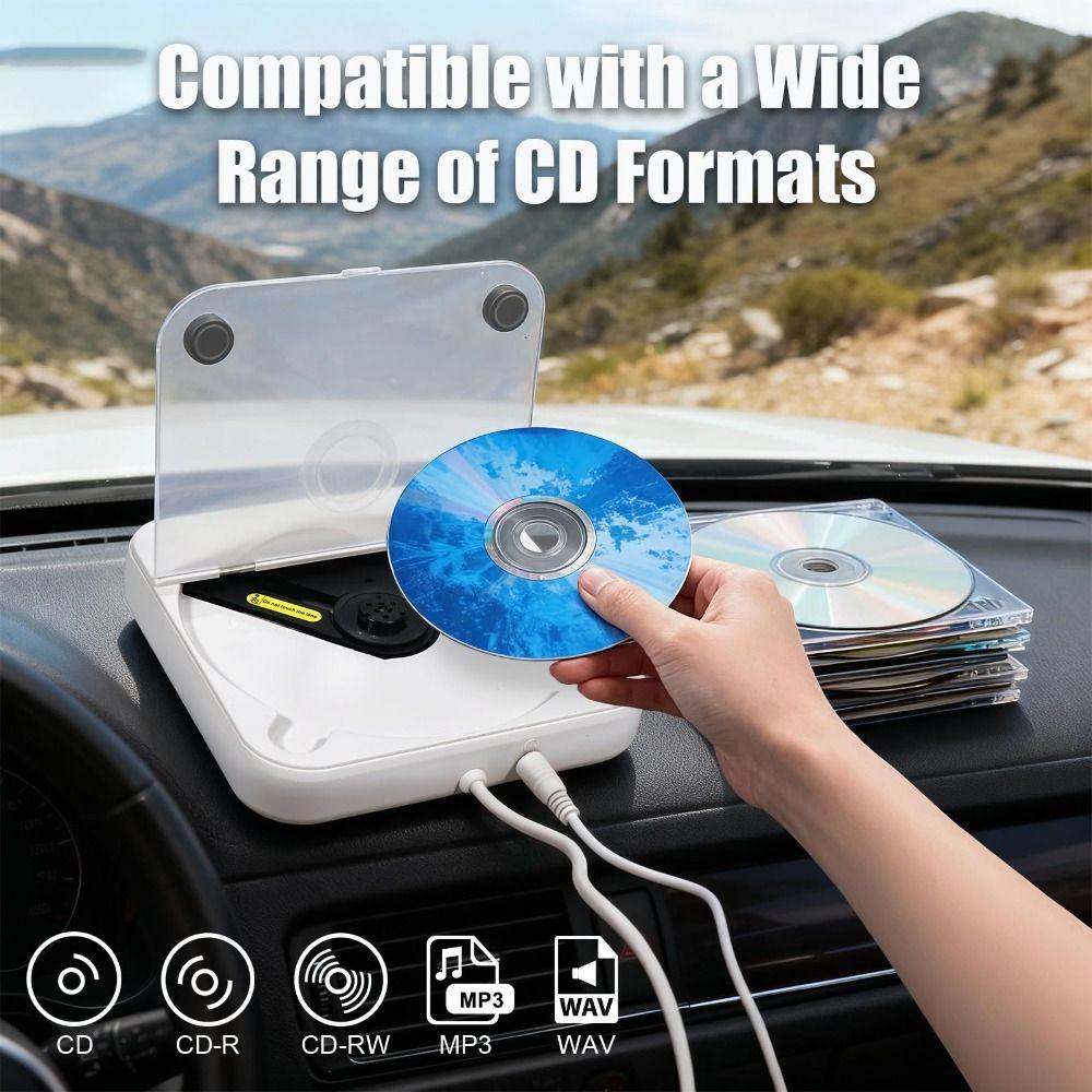 Universal Car Disc Player USB Port Music Player Functionality CD Player For All Car Models