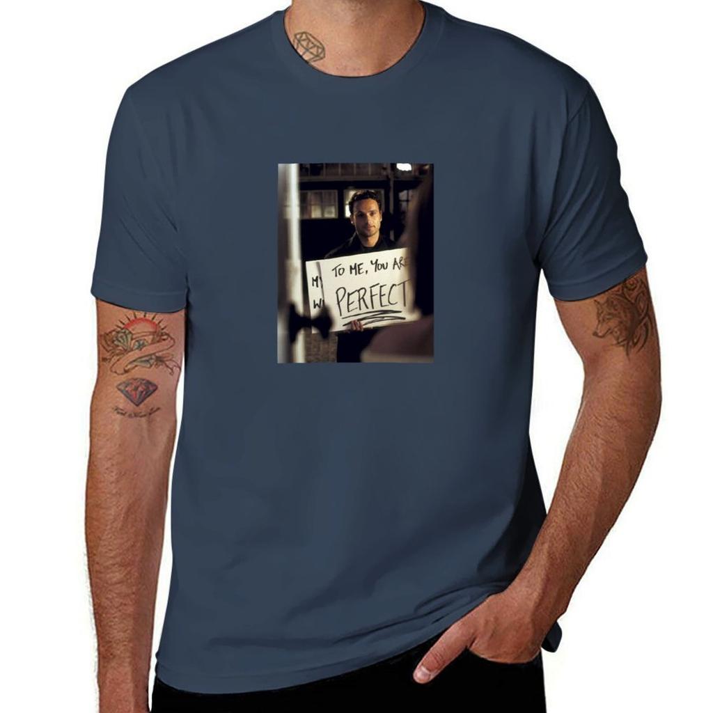 Love Actually To Me You Are Perfect Tshirt Labor Work Casual Tshirt