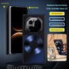 Платиновый чехол-книжка для Huawei Mate X7 X6 с двойным шарниром, защита, устойчивое к отпечаткам пальцев покрытие, магнитная крышка для беспроводной зарядки