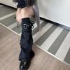 Гетры JK с перекрещенными полосками Y2k Длинные чулки Милые чулки Y2k Осень Зима