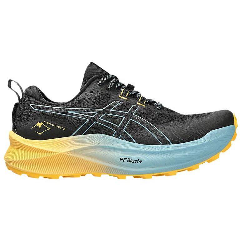 Asics Trabuco Max 2 Black Gris Blue Men Sneakers 1011B606-003