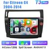 2 Din Android 13 автомобильное радио для Citroen C4 C-Triomphe Quatre 2004-2014 мультимедийный видеоплеер GPS Carplay автомобильный стерео хост