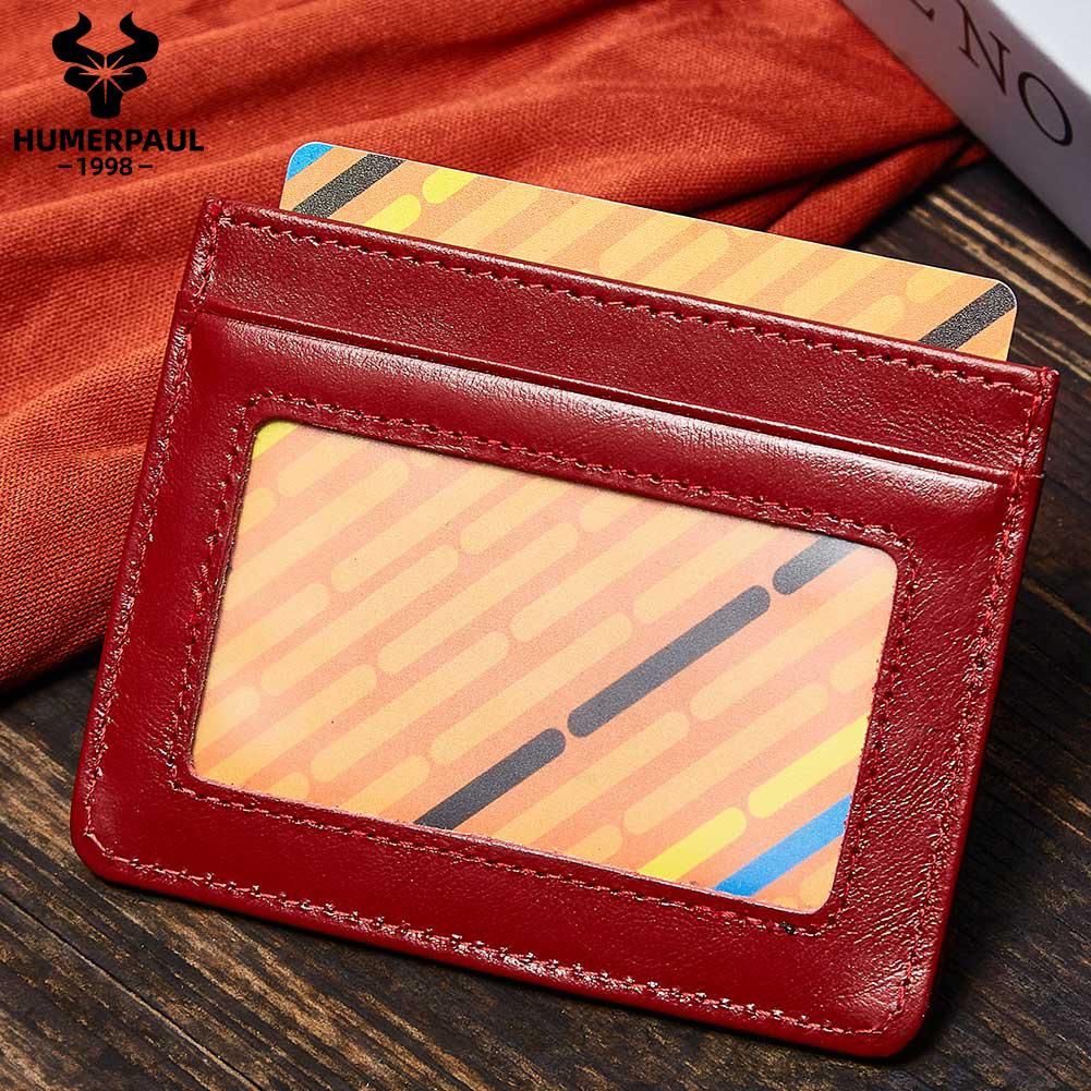 Humerpaul Кошелек из 100% коровьей кожи для карт