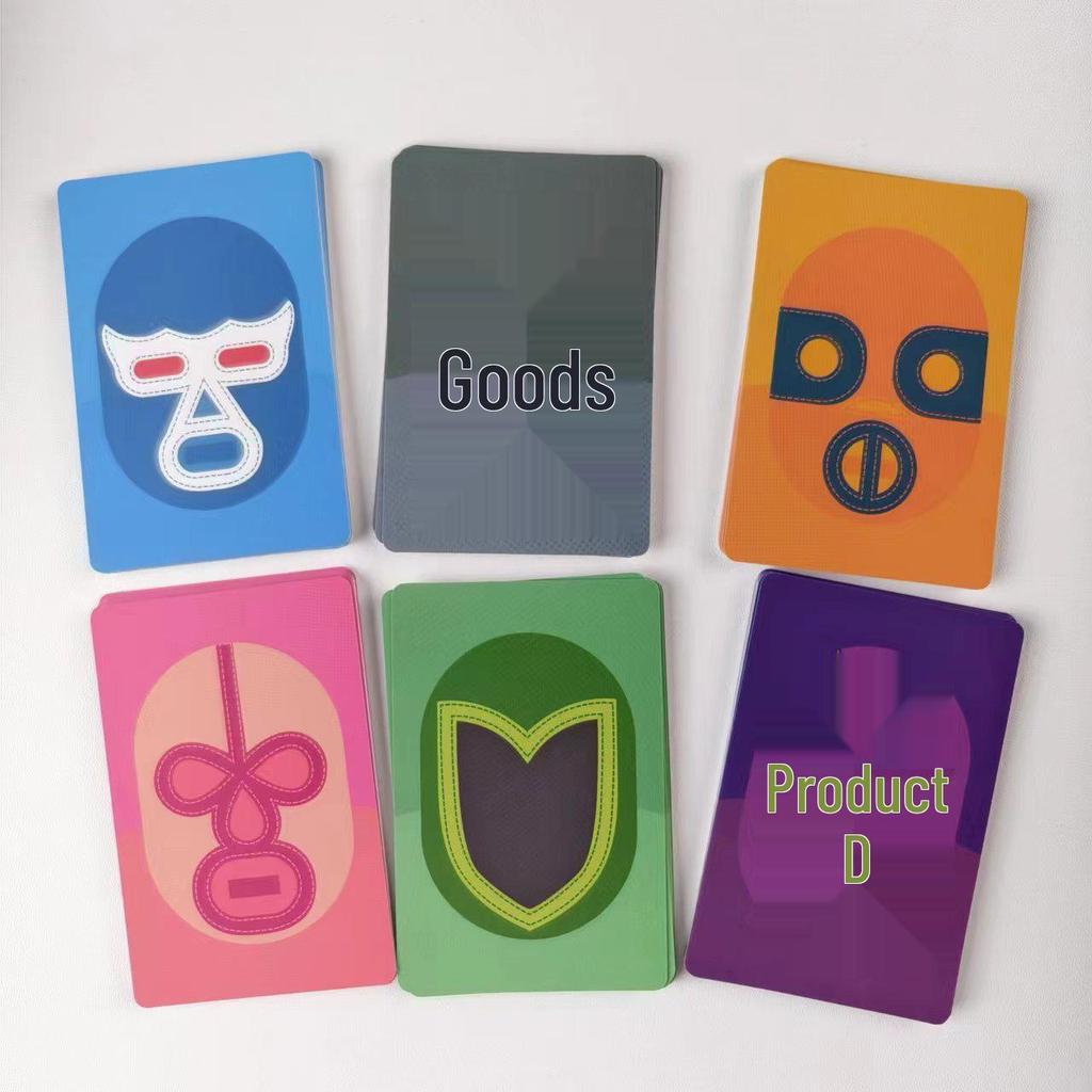 Maskmen Двуязычная китайско-английская карточная игра: Радостная пряжа, серия «Маскарад»