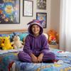 Piżama Onesie Kigurumi Kostium Przebranie Pokemon Gengar Dzieci 95 - 105Cm