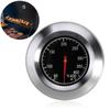 Temperature Gauge BBQ Oven Thermometer Smoker Grill Barbecue Heat Indicator Silver