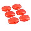 6Pcs Guitar Tuning Peg Buttons Plastic Comfortable Grip Tuner Buttons for Electric Acoustic Guitar