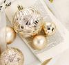Christmas Tree Ornaments Light Champagne White Painted Christmas Ball Set Christmas Atmosphere Decorations Christmas Props