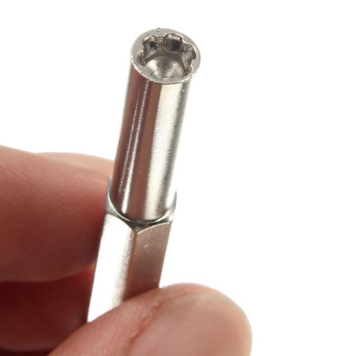 Set 3.8mm+4.5mm 2 embout Tournevis Jeu Console Gamebit sécurité pr nintendo n64