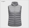 Высококачественный бесшовный легкий жилет из утиного пуха для мужчин и женщин – весна/осень