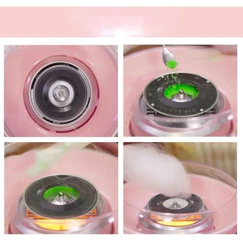 Новая электрическая сладкая ватная сахарная вата машина своими руками портативная машина для изготовления сахарной ваты для девочек и мальчиков подарок на детский день машина для изготовления зефира