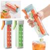 Ice Tube Making Trays Easy Push and Pop Out Ice Cube Molds Vertical Ice Cube Tray Ideal for Sports and Water Bottles