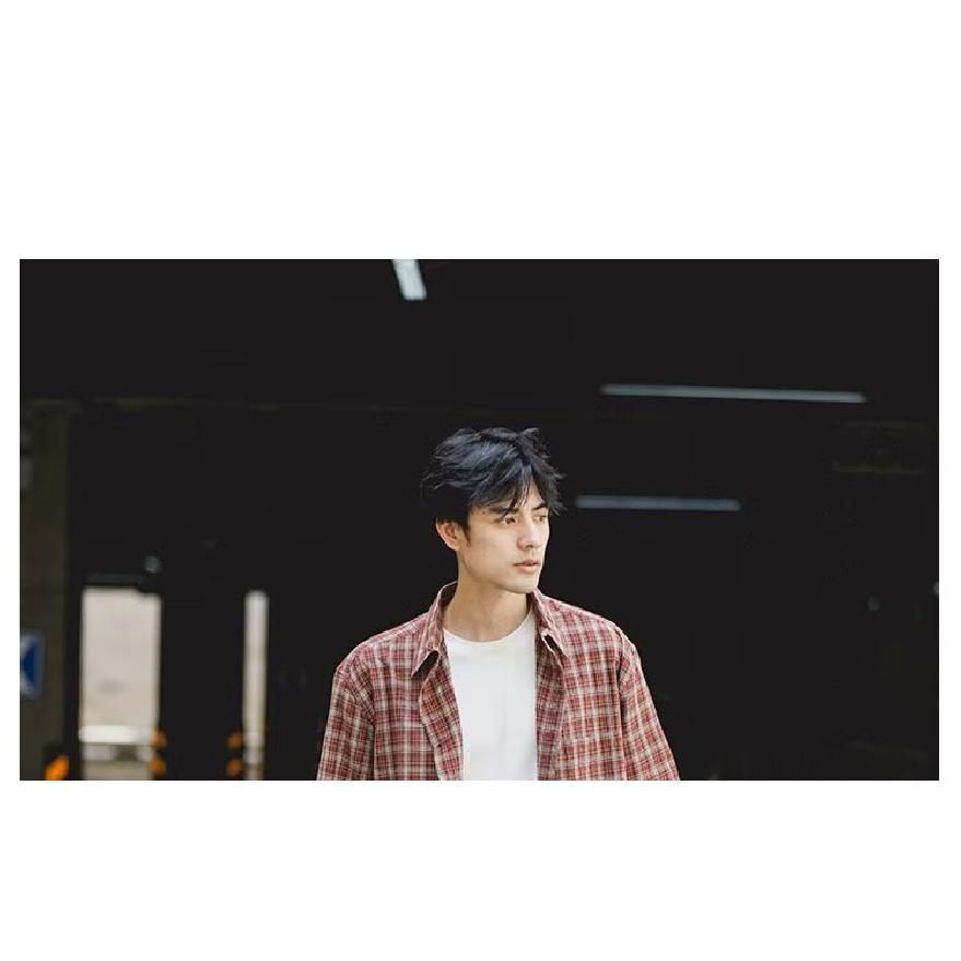 Рубашка с длинным рукавом с буквенным принтом 2024 года в японском стиле в стиле Гонконга, свободная рубашка для мальчиков, летнее модное универсальное повседневное пальто