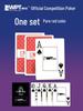 Водонепроницаемые матовые ПВХ карты для покера WPT Texas Hold'em