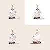 Hello Kitty Stuffed Toy Keychain With Flower And Lace Dress Decoration For Collectors