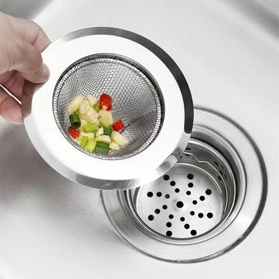 Фильтр для кухонной мойки, нержавеющая сталь, воронка для мойки, антиблокировочная мойка, посудомоечная машина, раковина, слив в полу, канализация, фильтр для волос