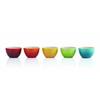 Le Creuset Rice Bowls (Small), Rainbow, Heat and Cold Resistant, Microwave and Oven Safe, Pack of 5 [Official Japanese Product]