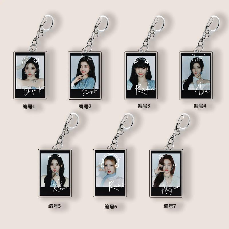 BABYMONSTER peripheral RAMI Lee Charin AHYEON Kawai Ruka ASA pendant keychain 1001