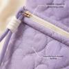 Large Capacity Portable Cosmetic Bag Solid Color Women Wash Pack Handheld Cosmetic Case  Portable