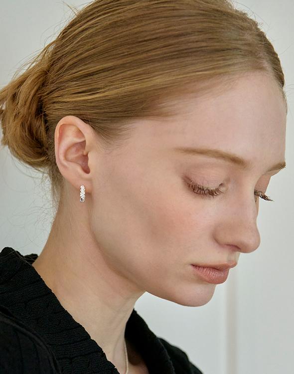 Серьги Attica Raw Botanica / Ebs042