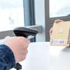 Deli 2D беспроводной сканер штрих-кодов