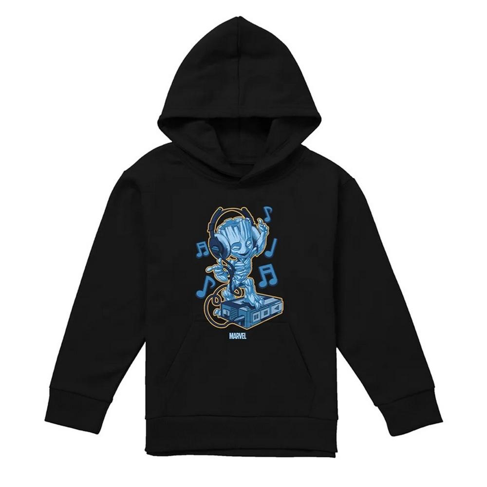 Marvel Childrens/Kids Baby Groot Headphones Hoodie