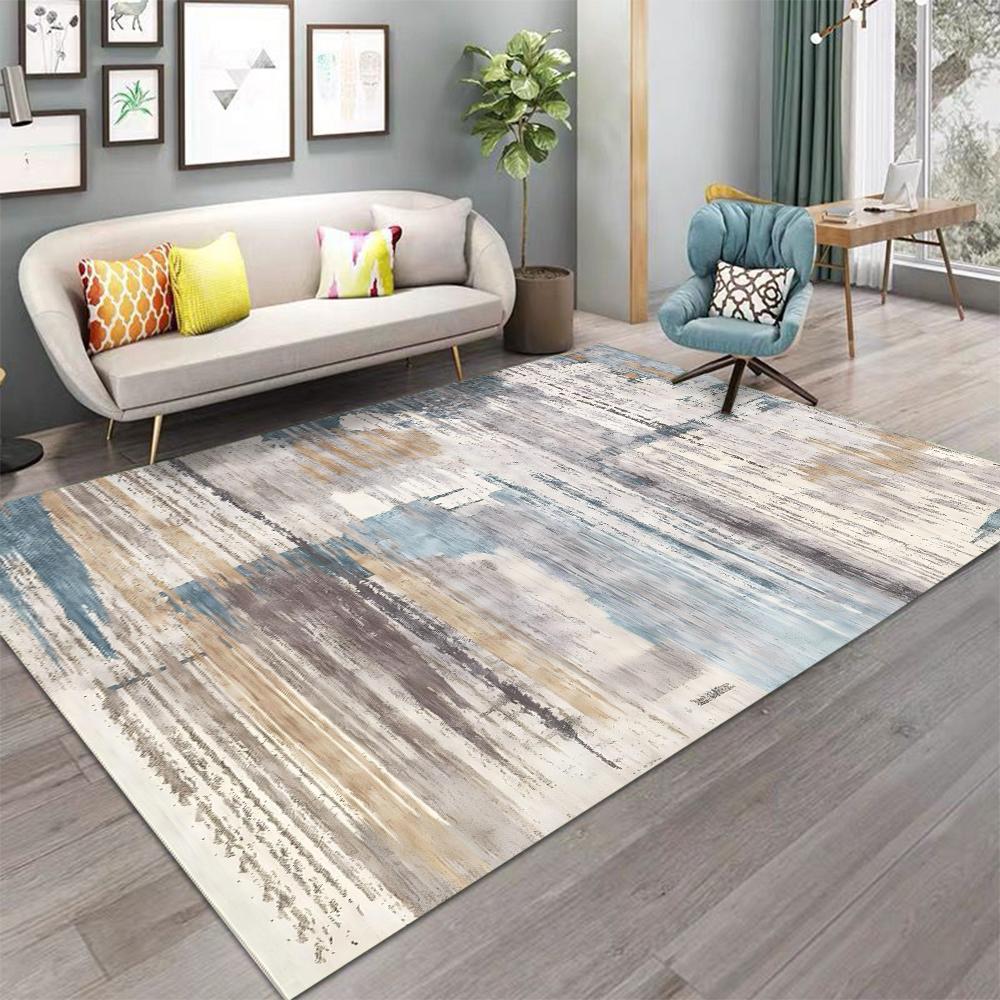 Abstract Art Carpet Rug for Living Room Bedroom Decoration Picnic Camp Kitchen Carpet Crawling Carpet Decoration MAT