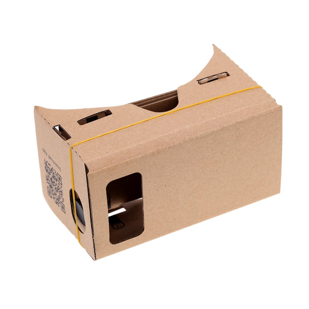 Сделай сам Картонные 3D-очки виртуальной реальности VR для мобильного телефона с NFC-меткой для 5,5-дюймового экрана
