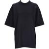 Balenciaga Потертая футболка 'Выцветший черный/белый' 764235TQVJ81569